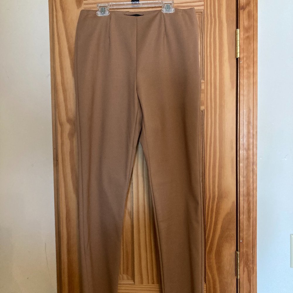 Womens Tan dress Pants size 8 Luxe by Eric Signature